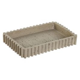 DKD Home Decor Bandeja Decoración Beige 13 x 2.5 x 20 cm (4 Unidades) Resina Precio: 29.79000035. SKU: B1KKLRCRW2