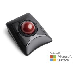 Kensington Expert Mouse Wireless Trackball - Trackball Inalámbrico Bluetooth/RF, 400 DPI, Diseño Ambidiestro, Negro para Oficina