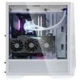 Zalman Z9ICEBERG-WH Carcasa PC Torre Media Z9 Iceberg E-ATX/ATX/mATX/mITX Blanca sin Fuente con USB-C y Vidrio Templado