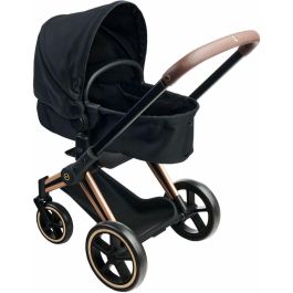 COROLLE COR4063013141876 Cochecito Cybex 3 en 1 Negro para muñecas bebé de 36 y 42 cm - a partir de 3 años
