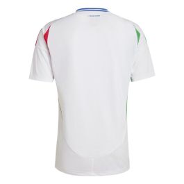 Camiseta de Fútbol de Manga Corta Hombre Adidas Segunda Equipación Italia 24 L