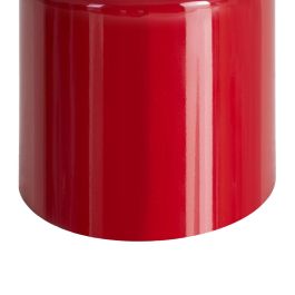 Mesa Auxiliar Lacado Rojo Dm Salón 40 X 40 X 43 cm