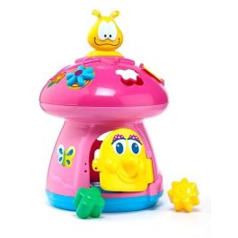 Seta actividades rosa 40 cm con musica, sonidos y formas Seta actividades rosa 40 cm con musica, sonidos y formas
