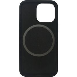 eSTUFF INFINITE ROME Funda Magnética de Silicona para iPhone 13 Pro - Negra - 81% Material Reciclado