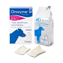 Orozyme Tiras Dentífricas para Perros Tamaño M - 141 gramos Precio: 17.5000001. SKU: B18BFLXPXL
