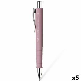 Bolígrafo Faber-Castell Poly Ball XB Rosa (5 Unidades) Bolígrafo Faber-Castell Poly Ball XB Rosa (5 Unidades) Precio: 21.78999944. SKU: S8421825