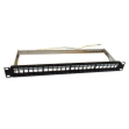 WP WPC-PAN-BF24 Panel de Conexiones Universal RJ45 para Módulos de Fibra Óptica 19 pulgadas, Color Negro, Blindado Precio: 40.79000024. SKU: B19QAWSHNE