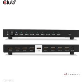 Club3D Splitter HDMI 1 Entrada a 8 Salidas 4K 60Hz UHD