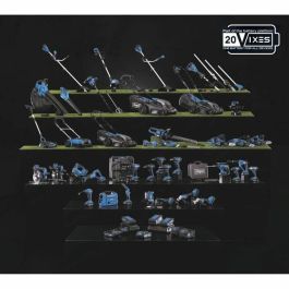 Scheppach SBSK4.0 Pack de Baterías 4Ah y Cargador 4.5A para Herramientas Eléctricas - Sistema Universal IXES 20V