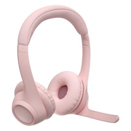 Logitech Auriculares Inalámbricos Bluetooth Zone 300 con Micrófono con Cancelación de Ruido - Rosa LOG5099206120044