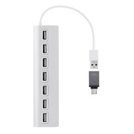 TNB HUB de 7 puertos USB-A 2.0 - aluminio TNB HUB de 7 puertos USB-A 2.0 - aluminio Precio: 22.79000031. SKU: B16AZKNXV7