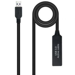 Nanocable 10.01.0312 Cable Alargador Activo USB 3.0 Macho a Hembra Tipo A de 10m - Amplificador de Señal 5Gbps Negro Precio: 33.68999975. SKU: B16RRVWL9C