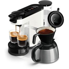 Philips HD6592/05 Máquina de Café Senseo Switch 2 en 1, Cafetera dual para café de filtro y monodosis (vainas), con tecnología para más crema
