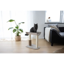 Kerbl 1700728369900 Árbol para gatos con ambiente topo 49 x 35 x 56 cm Sisal