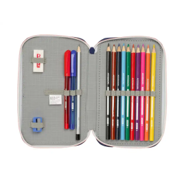 Portatodo F.C. Barcelona Azul marino 12.5 x 19.5 x 4 cm 29 Piezas