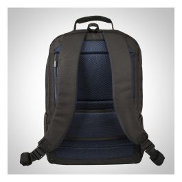 Rivacase 8460 Mochila para portátil de hasta 17 pulgadas, Negro, Poliéster