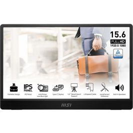 MSI Pro MP161DE Monitor Portátil 39.6 cm (15.6") Full HD 1920x1080 LED Negro Precio: 186.9899999. SKU: B15349NJ72