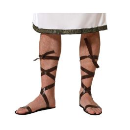 Sandalias Marrones Talla Única para Disfraces de Cavernícola, Romano o Guerrero - Carnaval y Teatro Precio: 4.49999968. SKU: B1FJJDWM7B