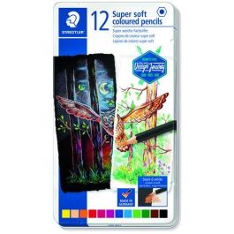 Staedtler Lápices de Colores Super Soft Caja Metal 12 Colores Surtidos Precio: 11.58999952. SKU: B1J6N69QM9