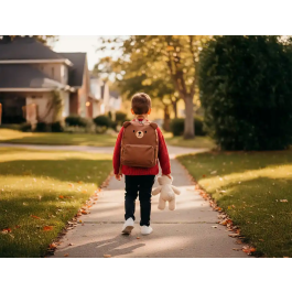 Imaginovo Mochila infantil Backpack Buddies oso, 2 compartimentos, poliéster, 280x90x200 mm