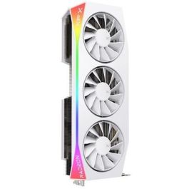 XFX RX 9070 XT 16GB GDDR6 Mercury Gaming OC Tarjeta Gráfica AMD Radeon, 3 Ventiladores, Blanco