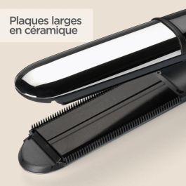 BaByliss ST496E - Plancha para el pelo a vapor BaByliss Steam Shine - 5 temperaturas hasta 230 ° C - Función iónica - Placas de cerámica de 39 mm BaByliss ST496E - Plancha para el pelo a vapor BaByliss Steam Shine - 5 temperaturas hasta 230 ° C - Función iónica - Placas de cerámica de 39 mm
