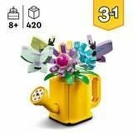 Lego 31149 Creator 3en1 Flores en la Regadera Juguete Infantil con Regadera Ramo de Flores y 2 Pajaros