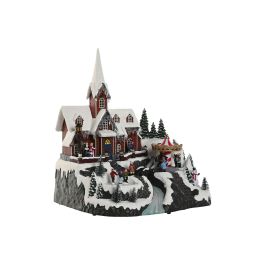Ciudad Navidad Tradicional DKD Home Decor Multicolor 31 x 38 x 33 cm Ciudad Navidad Tradicional DKD Home Decor Multicolor 31 x 38 x 33 cm