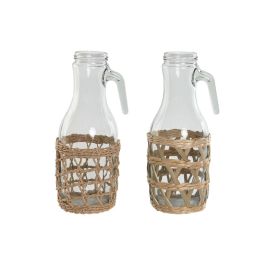 Jarra Home ESPRIT Natural Cristal Fibra (2 Unidades) Precio: 16.50000044. SKU: B1HWF3DKBW