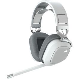 Corsair CA9011236EU Casco Gaming HS80 Wireless Blanco con Micrófono Omnidireccional