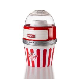 Ariete 2957 MÁQUINA DE PALOMITAS PARTY TIME BIG POPPER ROJA Máquina de palomitas de diseño retro años 50, natural y libre de grasas