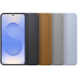 Samsung Funda Kindsuit Original para Galaxy S25+, Protección contra Caídas y Rayones, Material Imitación Piel, Negro