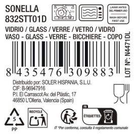 La Mediterranea Vaso Sonella 270 cc Transparente