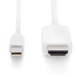 Digitus Cable Adaptador Mini DisplayPort a HDMI Macho/Macho 2m 8K Blanco St/St