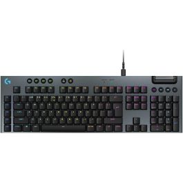 Logitech G915 X Teclado Gaming Alámbrico USB Mecánico GL Tactile QWERTY Internacional EE.UU. Negro RGB Precio: 237.50000032. SKU: B193VB8MP4