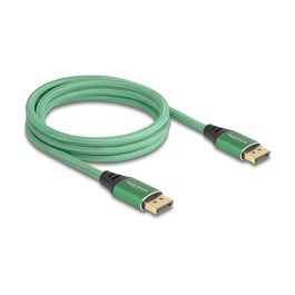 DeLOCK Cable DisplayPort 2.1, 16K 60 Hz, 2 Metros, Conectores Macho Dorados, Blindaje Triple, Chaqueta Textil Verde Metal, 40 Gbit/s, DSC 1.2a, HDCP 2.3 Precio: 37.50000056. SKU: B182PZEZ7M