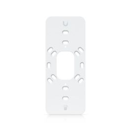 Ubiquiti G4 Doorbell Pro PoE Gang Box Mount Blanco - Soporte de Montaje Seguro Plano o Angulado para Caja Eléctrica Estándar de Timbre