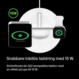 Cargador Inalámbrico Belkin WIZ009VFWH-V2 Blanco Precio: 152.89000012. SKU: B1KMBD44KH