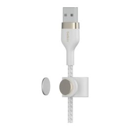Belkin CAA010BT2MWH Cable Lightning/USB-A Certificado Apple, 2m, Blanco