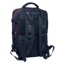 Safta Mochila Viaje Cabina Portátil 15,6'' F.C. Barcelona Azul Marino Medidas: 29x44x19 cm