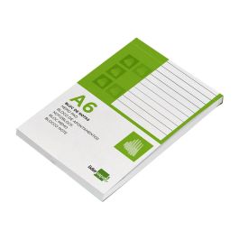 Bloc Notas Liderpapel Horizontal A6 80 Hojas 60 gr-M2 Perforado 10 unidades