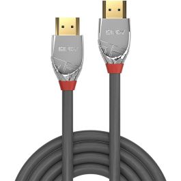 Lindy Cromo Line 0.5m High Speed HDMI Cable 2.0, Soporta 4K UHD @60Hz, 18Gbps, Triple Blindaje, Conectores Chapados en Oro 24K