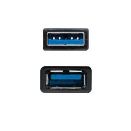 Cable USB 3.0 A a USB A NANOCABLE 10.01.0902BK 2 m Negro Cable USB 3.0 A a USB A NANOCABLE 10.01.0902BK 2 m Negro