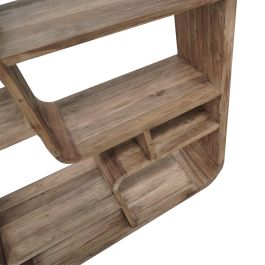 DKD Home Decor Indo 2c25 Estanteria Moderno Natural 140 x 30 x 220 cm