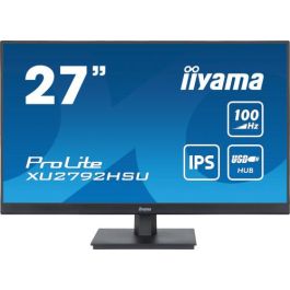 MONITOR IIYAMA 27" PROLITE XU2792HSU-B6, IPS, 100HZ, 0,4MS, USB, HDMI, DISPLAYPORT, 2x2W, INCLI Precio: 139.49999976. SKU: B15PH6XRVC