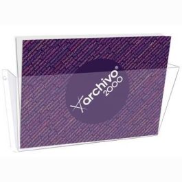 Archivo 2000 Portadocumentos Mural 1 Compartimento DIN A4 Horizontal 80x365x180 mm Cristal Transparente Precio: 6.69000046. SKU: B1DCW769C9