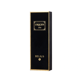 Belius Origen 1995 Roller Aluminio Textura Cepillada Color Negro Tinta Negra 0.7 mm Caja Diseño