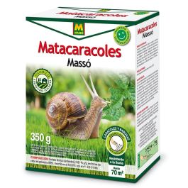 Massó Matacaracoles 350g 231654 - Resistente a la lluvia, granulado, fácil aplicación, protege 120 m²