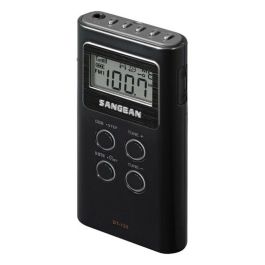 Radio Portátil Sangean DT-210 Plateado