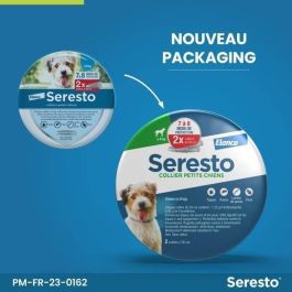 Seresto Collar Antiparasitario para Perros Pequeños, Protección 7-8 Meses contra Pulgas y Garrapatas